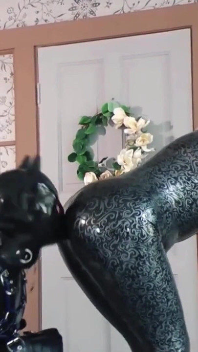Must-see moment from "Latex Rubber Fetish RolePlay Games (my old video) - Positive FemDom Female Domination Arya Grander"