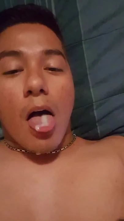 Swallowing my own cum