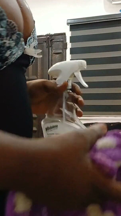 Sweaty Bbw cleaning maid midweek touch ups - Mara Exotic | Clip 1