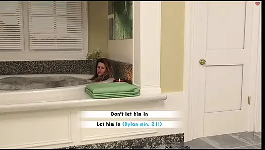 Dylan wanted to shower where Sophia bathed went to common shower he got a big dick