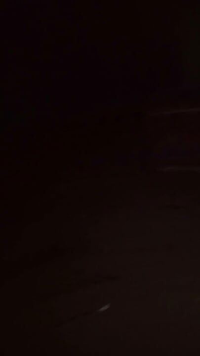 Waiting for Stepdad in the Dark. Cuming on the Street!