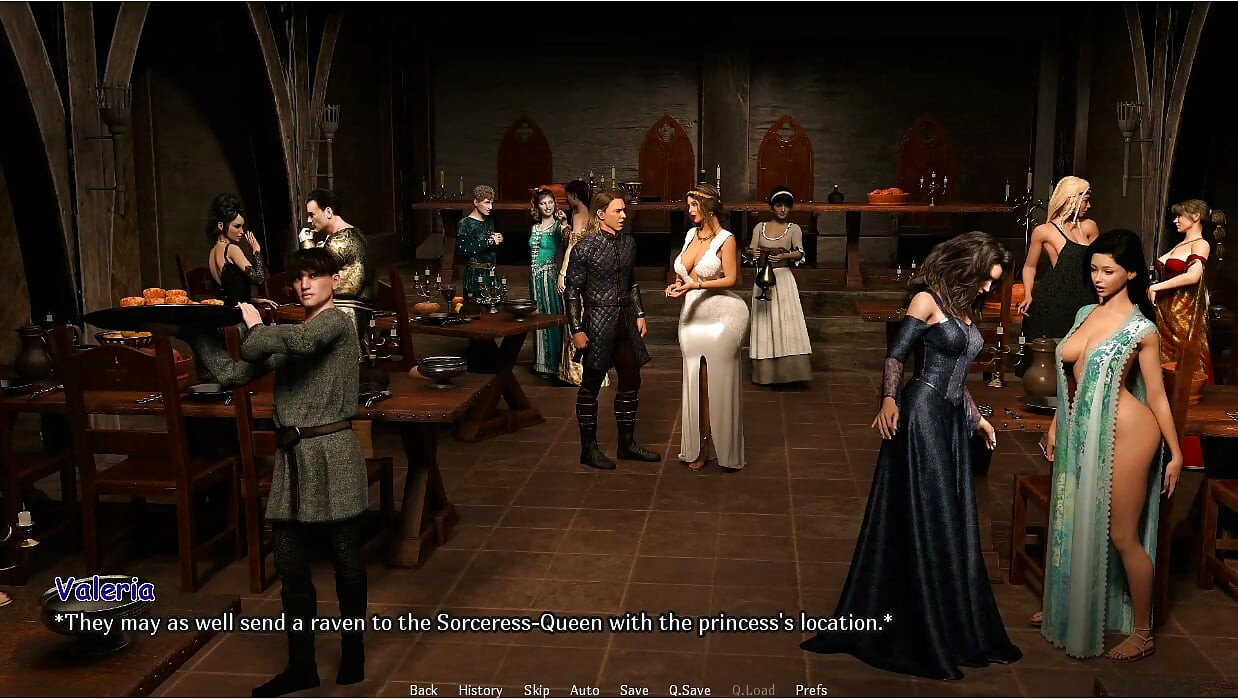 Valeria the Lastheir - Gameplay - Rollenspiel - lesbisches baden
