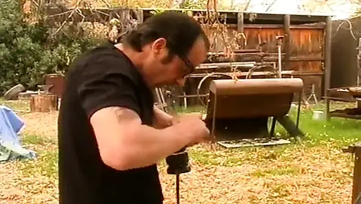 Outdoor titten lecken, dreier - muschi weit offen gespreizt