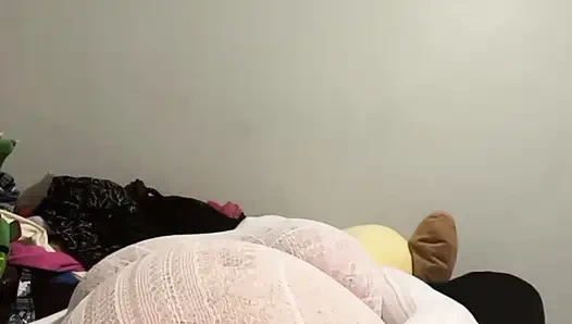 Cableknit Tights Encased Orgasms