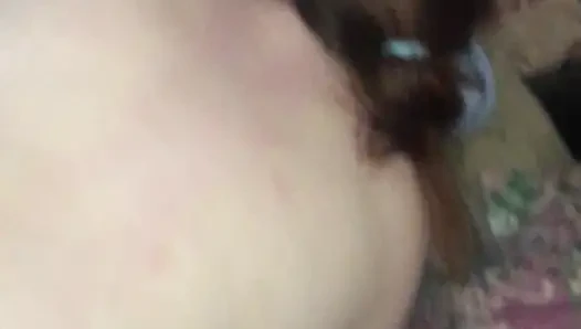 Fucked stepmom doggystyle, but didn't cum ...