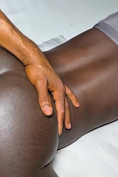 Ebony Taking Sweet Sex From Stepbrother