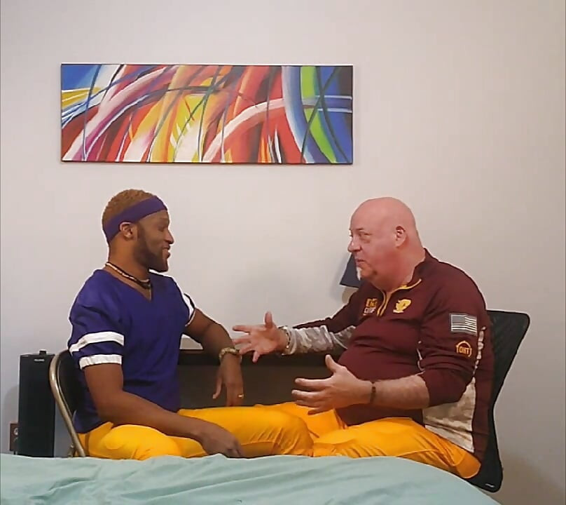 Coach Gives a Lesson in Ball Handling