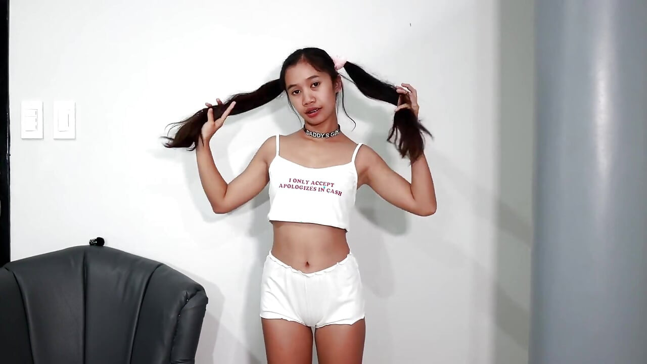 Crop Top Haul in Front of Step-stepdaddy