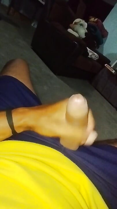 I Put Myself in Relaxing Mode on My Couch