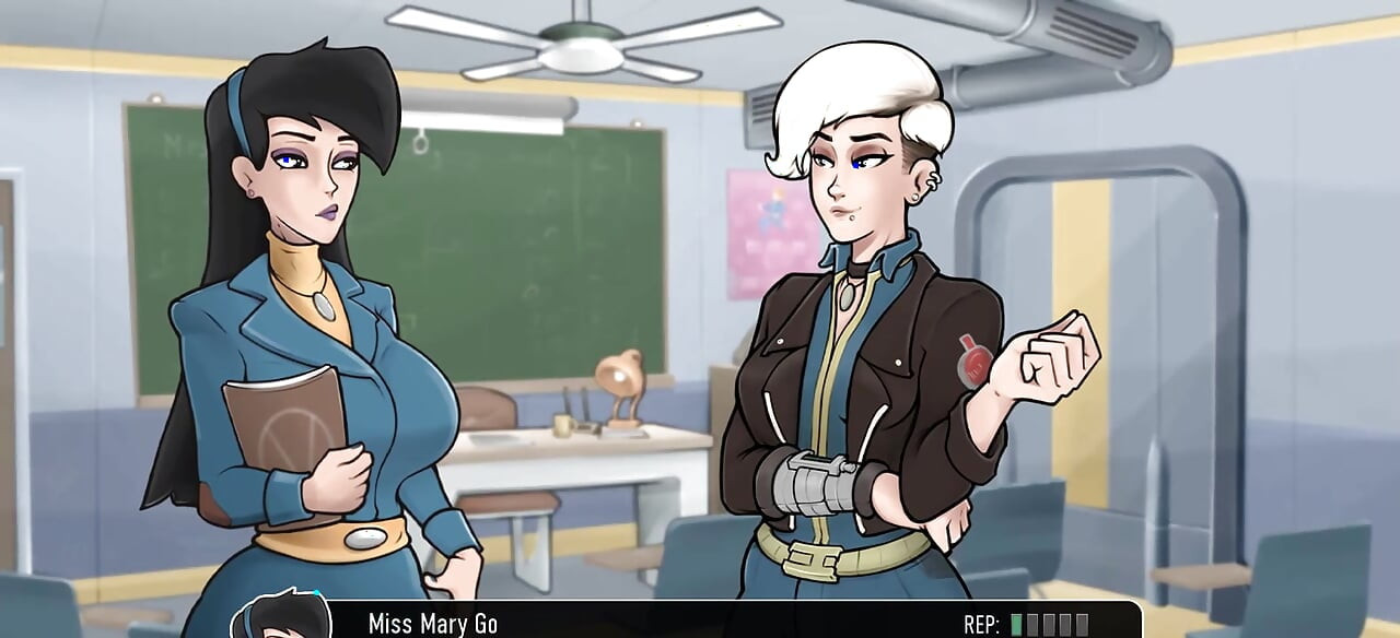 Deep Vault 69 Fallout - bagian 12 - cewek mungil masturbasi sama loveskysan
