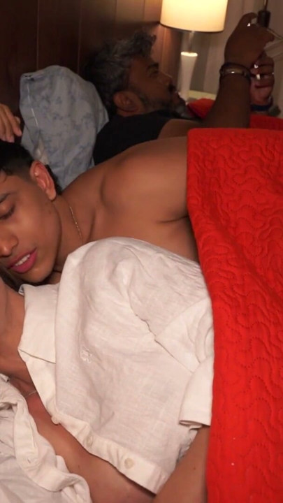 My stepson was cold, so his stepmother warmed him up in front of her husband | Clip 1