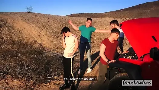 Us Road Dick - the Horny Agents - Enzo Lemercier & Luke Allen