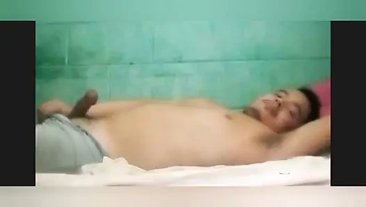 Jesus in excited boxer