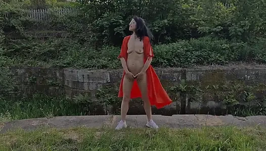 Naked Outdoors and Pissing