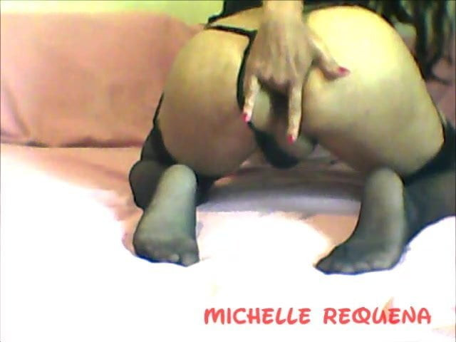 michelle requena play ass dildo travesti crossdresser