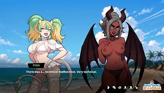 Succubless Gameplay Teil 1 - Ankunft Im B / Less Resort