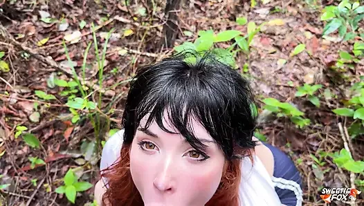 Busty Stranger on a Bicycle Asked for Help And Was Fucked Hard in the Anal - Sweetie Fox