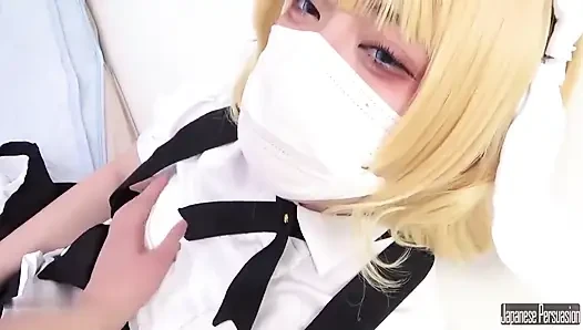 Ahegao Malam ini? Pinggul cosplayer memantul berakhir dengan akhir creampie yang dalam