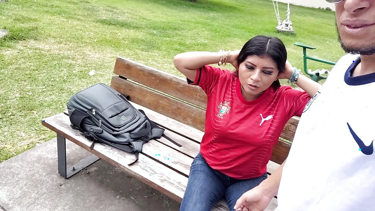 The park ranger is convinced to help a sweet fan from Spain.