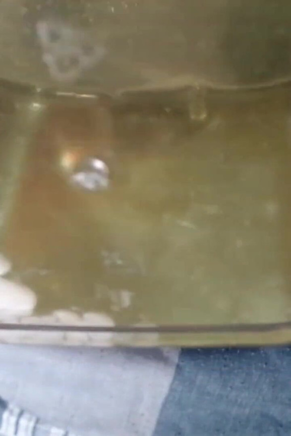 Semen and Urine in a Container