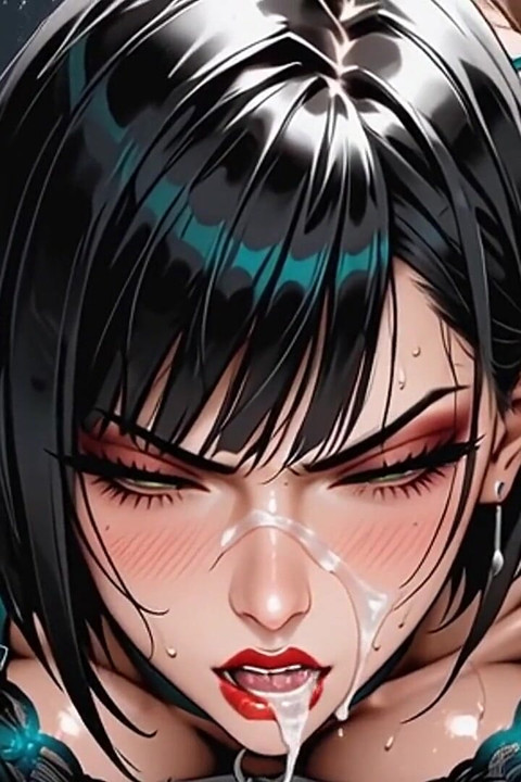 타츠마키가 네 발로 세게 기어 - 아이가 생성한 헨타이