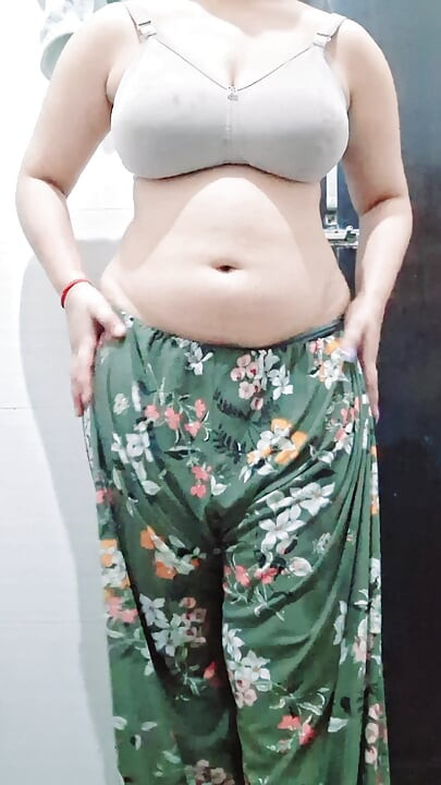First time young Indian girl live on firlty bathroom