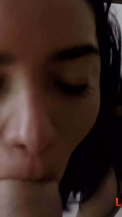 Real Cheating Caramel Skin Colombian Afro Latina Gives Intense Blowjob | Clip 1