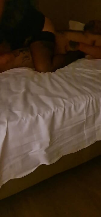 I fucked his cock as he likes.