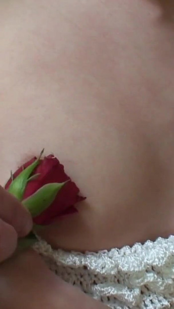 Emotional moment from "Soft pussy teasing of blonde teen girl Mia Hilton"