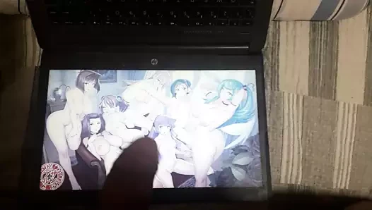 Yu-gi-oh Girls CumTribute
