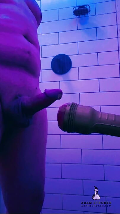 Shower Fleshlight Fuck Session