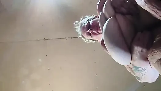 Shaking Those Tits Got Her Squirting From Her Clit
