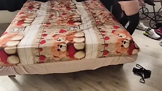 Super trio pria dan cewek semok latina