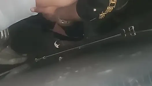 Samael steckte seinen schwanz in Evas arsch, bis er nach innen kam