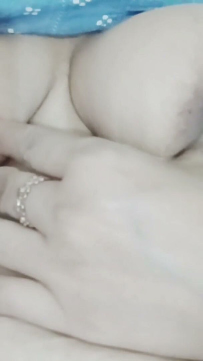 Playing with Boobs Alone At Home | Clip 3