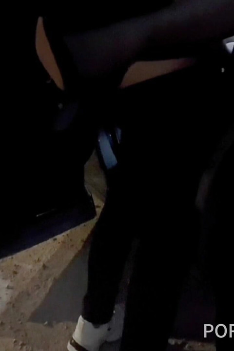 Stunningly Beautiful, Sexy, and Submissive Wife in Stockings and High Heels-flashing, Car Sex, and Internal Ejaculation.
