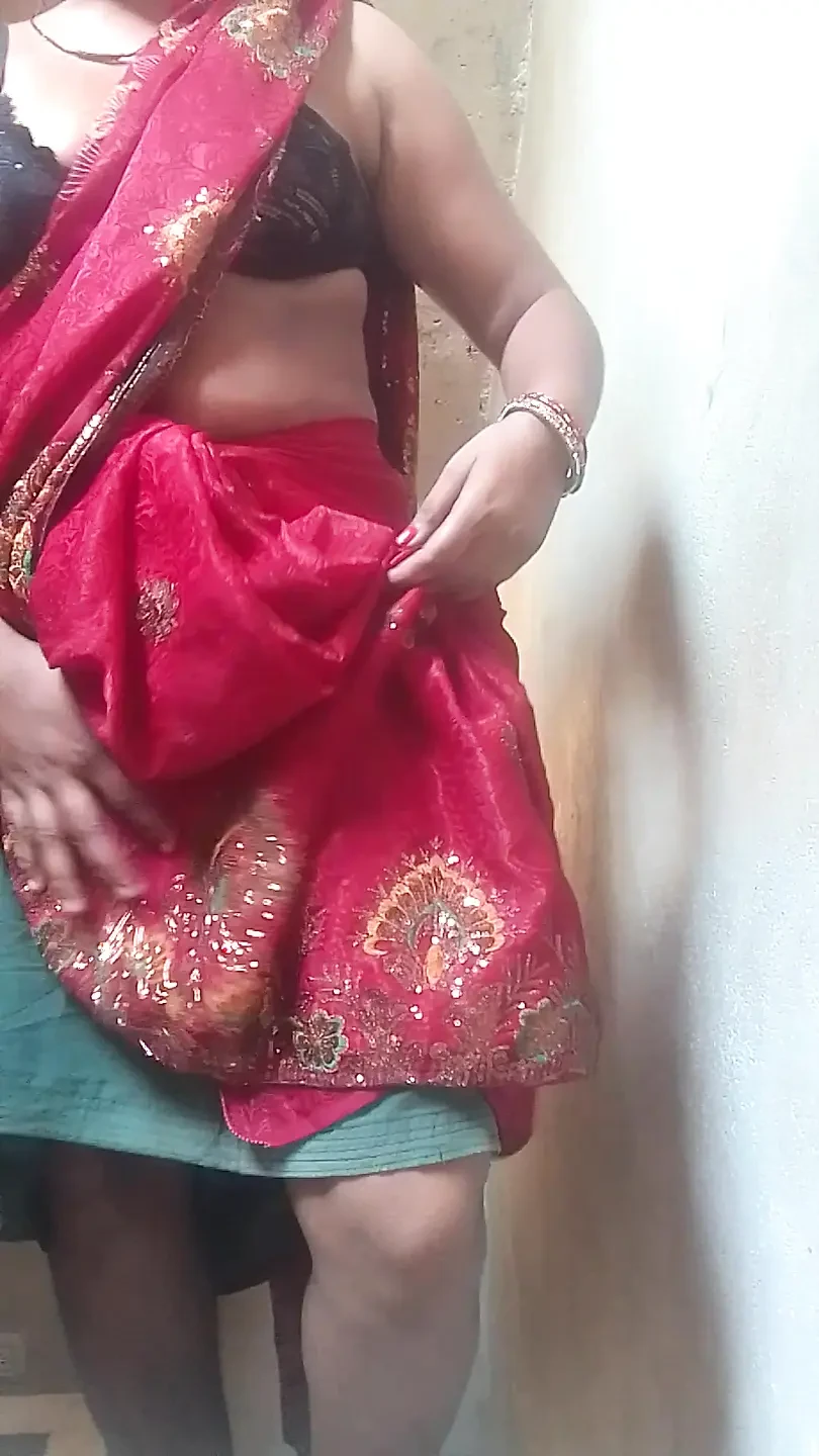 Sexy sister-in-law cooling the heat of her with cucumber
