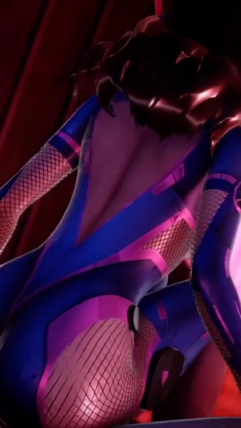 Jaw-dropping moment from "Overwatch Dva big ass with boy by Monarchnsfw (animation with sound) 3D Hentai Porn SFM"