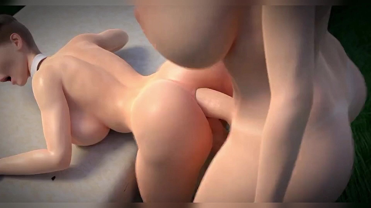 3D Cartoon Hot Girl