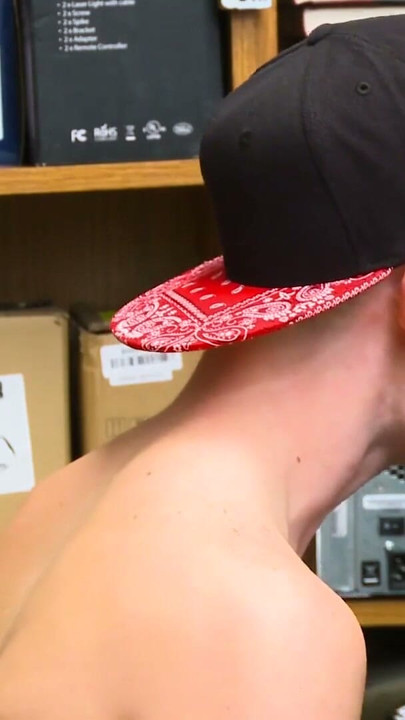 Twink thiefs asshole stuffed with dildo and raw cock | Clip 1