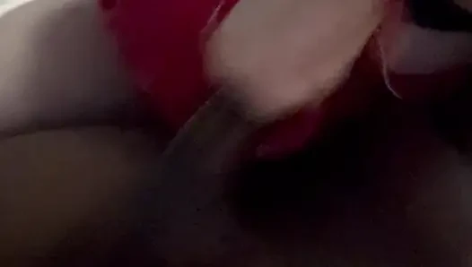 White Slut Milks My BBC