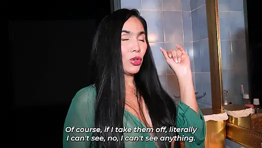 MILF with a big ass makes a mistake and ends up fucking her well-endowed stepson.