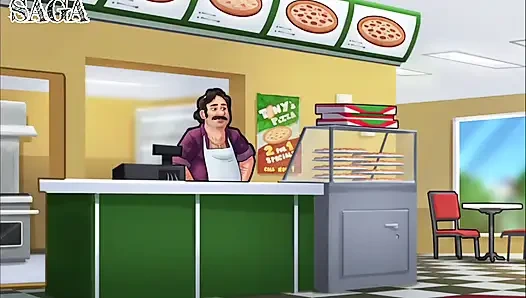 SummerTime Saga: муж-куколд наблюдает осеменение своей жены от другого мужика - Ep6