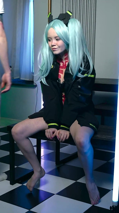 Big cock for busty anime slut rebecca nikson
