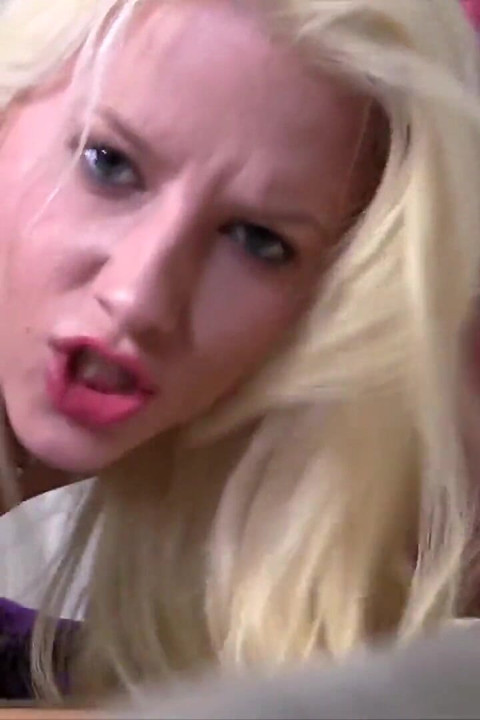 Blonde busty Haley Cummings is a head whore!