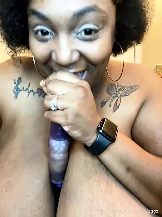 Solo ebony bbw huge tits joi