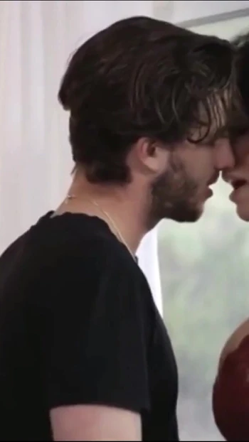 Emotional moment from "Reagan Foxx - Kissing compilation 1"