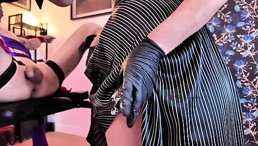 Silk-bound Reward: Strap-on Pegging Finale After Endless Denial - Part 3