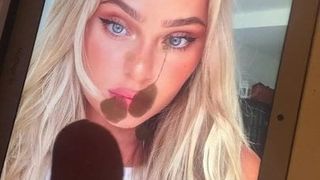 Cum hołd dla szwedzkiej dziwki na Instagramie Alice Stenlof