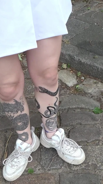 Powerful moment from "GERMAN SCOUT - Skinny German College Girl Runa Charm Pickup and Casting Fuck"